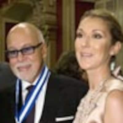 René Angélil recibe la misma condecoración que su mujer, Céline Dion, diez años después