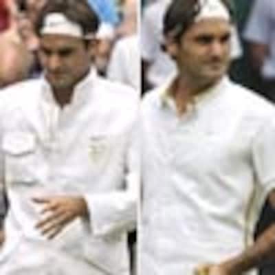 Roger Federer, todo un dandi sobre la hierba de Wimbledon
