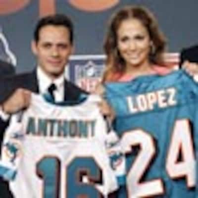 Marc Anthony y Jennifer López, amor en el terreno de juego