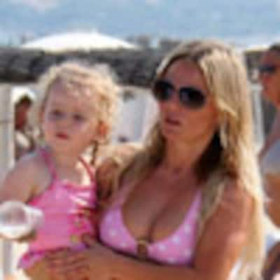 Geri Halliwell y su hija, Bluebell Madonna, tiernas imágenes en la Costa Azul