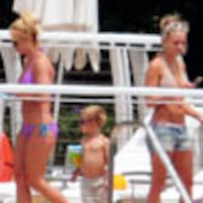 Britney Spears y su hermana, Jamie Lynn, como dos gotas de agua en Miami
