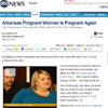 Una mujer norteamericana se queda embarazada... estando embarazada