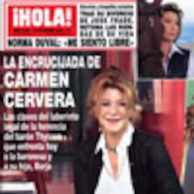 En ¡HOLA!: La encrucijada de Carmen Cervera