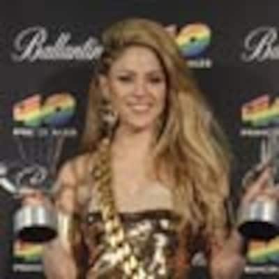Robbie Williams, Shakira, Paulina Rubio, Marta Sánchez y Carlos Baute revolucionan la gala de los Premios 40 Principales