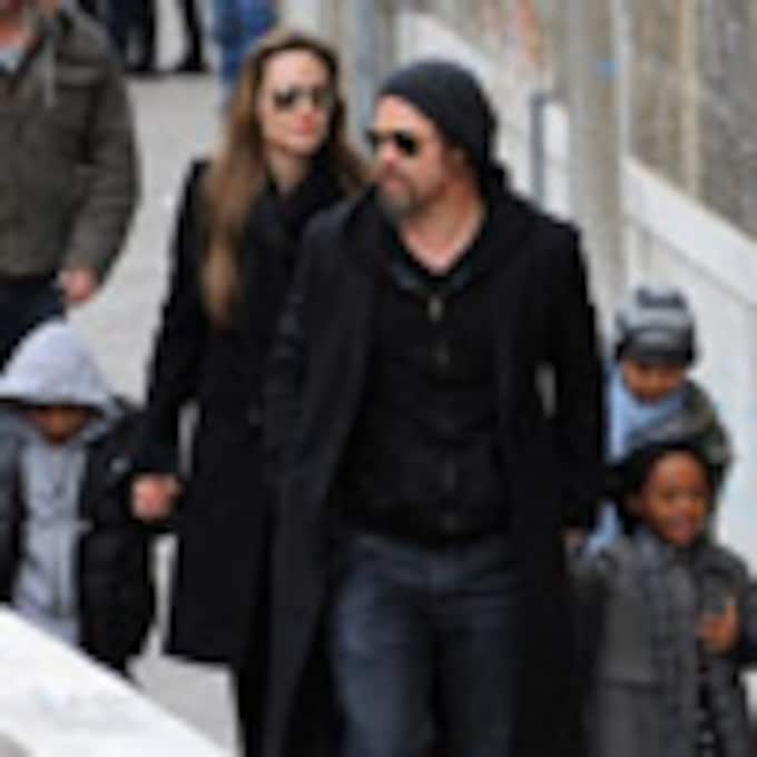 Angelina Jolie y Brad Pitt: diversión en familia en Venecia