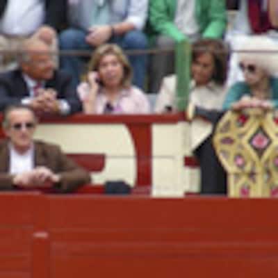 La Duquesa de Alba y Alfonso Díez, tarde 'torera' en la Feria de Jerez de la Frontera