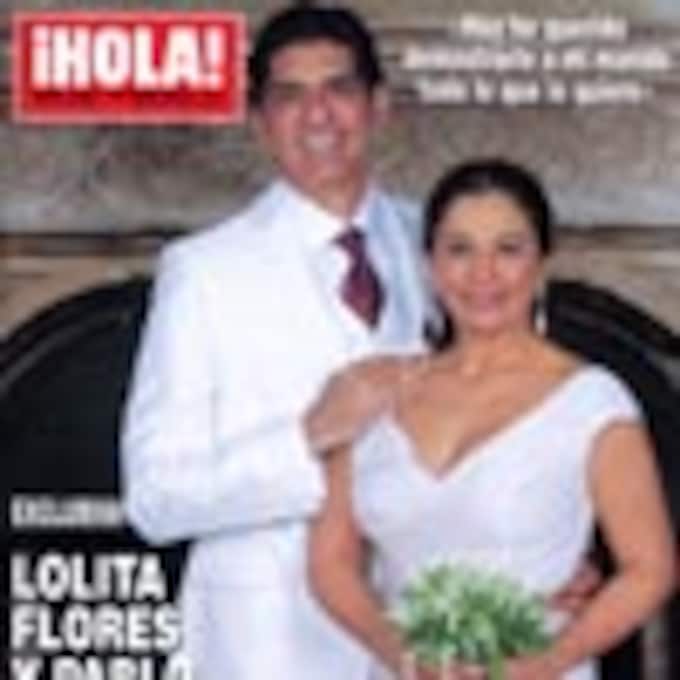 Exclusiva en ¡HOLA!: Lolita Flores y Pablo Durán, una boda de arte, emoción y recuerdos
