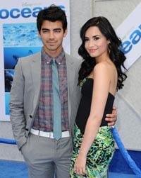Joe Jonas y Demi Lovato