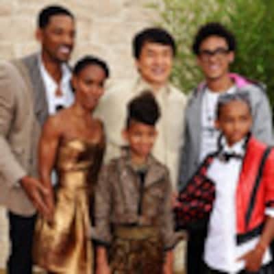 El 'clan Smith' se reúne en el estreno de 'Karate Kid' en Los Ángeles