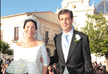 Manuel Colonques, hijo del Presidente de Porcelanosa, contrae matrimonio con Cristina Babiloni en Castellón