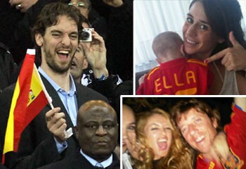 Los famosos celebran el triunfo de la selección española en el Mundial
