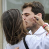 Íker Casillas y Sara Carbonero en San Francisco, ...'y eso es lo que quiero, besos, que todas la mañanas me despierten de esos,...'
