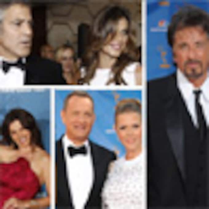 Al Pacino, George Clooney, Tom Hanks y Julia Ormond 'se cuelan por la puerta grande' en la gala de los premios Emmy 