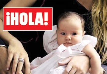 Exclusiva en ¡Hola!: Carolina Cerezuela y Carlos Moyá, en casa con su hija Carla