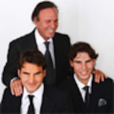 Histórica actuación de Julio Iglesias en Madrid junto a Rafa Nadal y Roger Federer