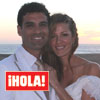 En ¡HOLA!: La fotografía de la romántica boda de Jaydy Michel y Rafa Márquez