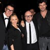 Kylie Minogue celebra su éxito en Milán con Andrés Velencoso y sus amigos Dolce y Gabbana