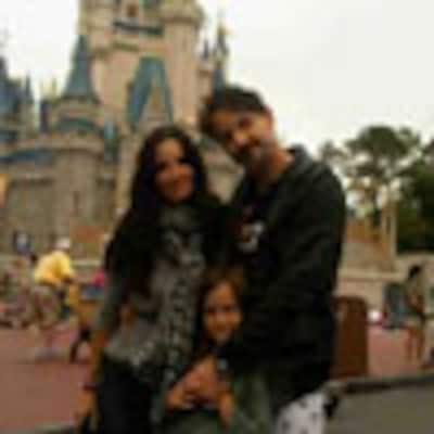 Courteney Cox vacaciones con su ex marido, David Arquette, y su hija Coco en Disneyworld