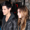 Taylor Lautner, de 'Crepúsculo', y Lily Collins, hija de Phil Collins, cena para dos en Toronto