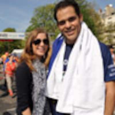 Luis Alfonso de Borbón, todo un atleta en la maratón de París