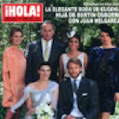 Fotografías exclusivas en ¡HOLA!: La elegante boda de Eugenia, hija de Bertín Osborne, con Juan Melgarejo