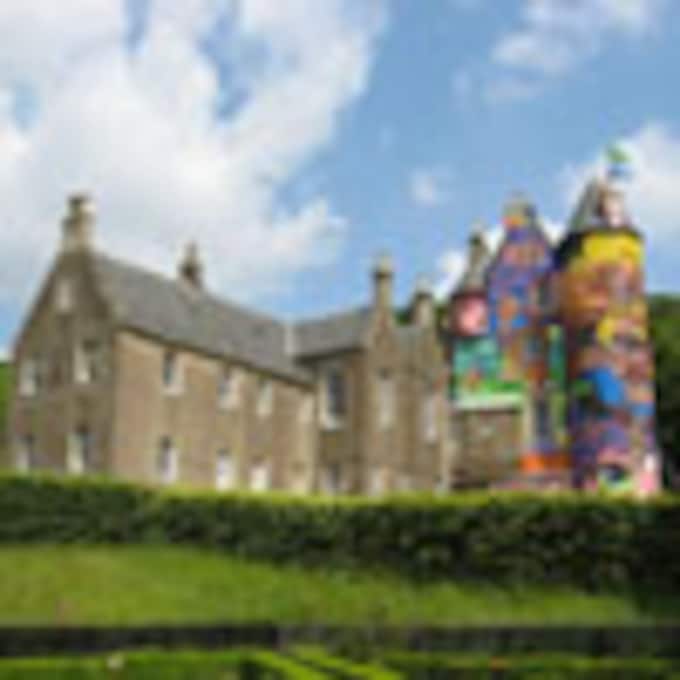 Un castillo escocés del siglo XVII decorado con....graffitis por decisión del conde de Glasgow