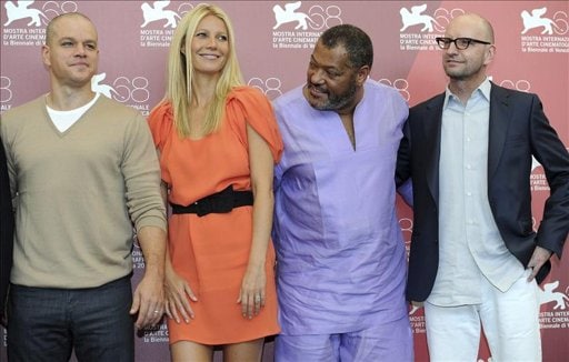 Gwyneth Paltrow, Matt Damon, y la apocalíptica 'Contagion', protagonistas de la cuarta jornada del Festival de Venecia