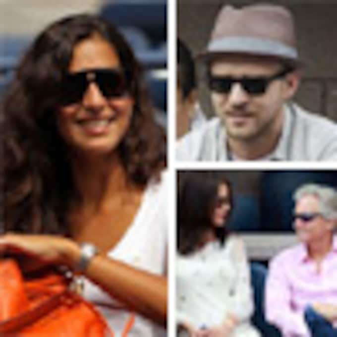 María Francisca Perelló, Justin Timberlake, Catherine Zeta-Jones y Michael Douglas... 'locos' por el tenis en el Abierto de Estados Unidos