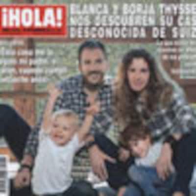 Exclusiva en ¡HOLA!: Blanca y Borja Thyssen nos descubren su casa desconocida de Suiza