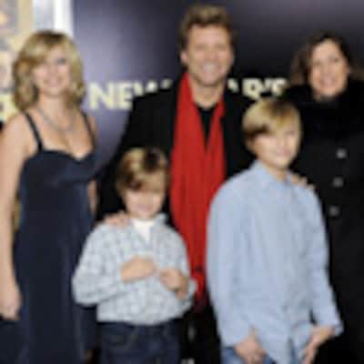 Bon Jovi se lleva a toda su familia de estreno