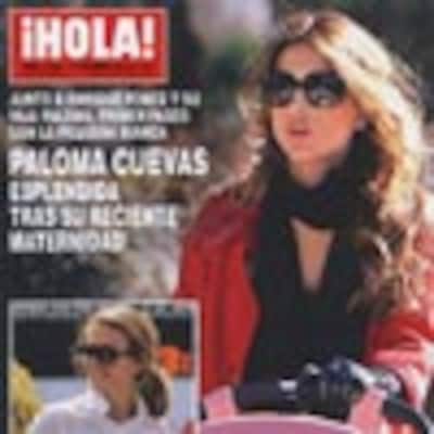 En ¡HOLA!: Paloma Cuevas, espléndida tras su reciente maternidad