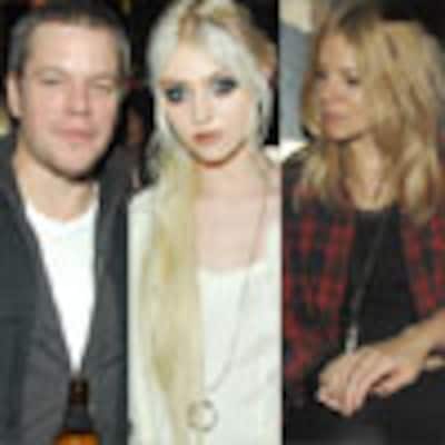 ¿Qué hacían juntos en Nueva York Matt Damon, Taylor Momsen y Sienna Miller?
