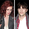 Ashton Kutcher apoya a Rumer Willis, hija de Demi Moore, en su nueva faceta como cantante