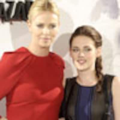 Charlize Theron y Kristen Stewart, una rubia y una morena que revolucionan Madrid