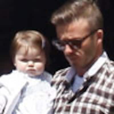 David Beckham, loco con su pequeña Harper: 'Todavía me sorprendo al ver que tenemos una niña'