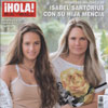 En ¡HOLA!: Primeras imágenes de Isabel Sartorius con su hija Mencía