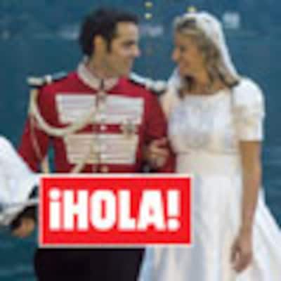 En ¡HOLA!: Elegante y aristocrática boda de la princesa Fabrizia Ruffo di Calabria con Borja Benjumea de Soto, en el lago Como
