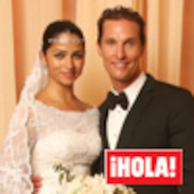 Exclusiva en ¡HOLA!: La original boda texana de Matthew McConaughey con Camila Alves, la mujer de su vida