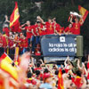 'La Roja' festeja por las calles de Madrid la conquista de la Eurocopa