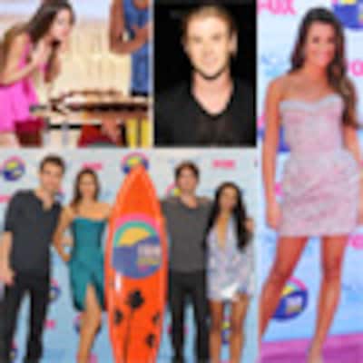 Las jóvenes estrellas 'surfean' en los premios Teen Choice