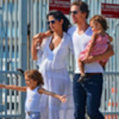 Matthew McConaughey y Camila Alves, luna de miel en familia