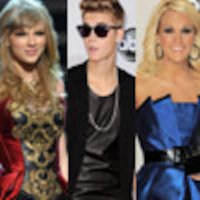 Taylor Swift, Justin Bieber, Carrie Underwood… las jóvenes promesas triunfan en los AMA