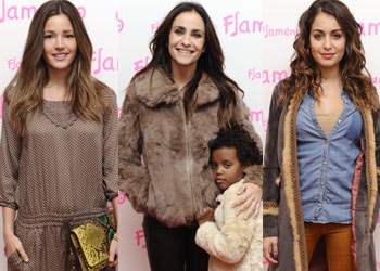 Malena Costa, Melani Olivares y su hija Martina, Hiba Abouk... juntas en un cumpleaños muy flamenco