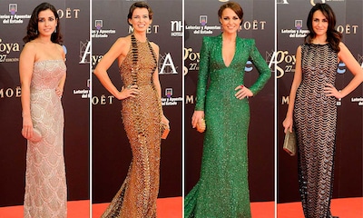¿Qué tendencias se han visto sobre la alfombra roja de los premios Goya 2013?