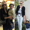 Charlize Theron, Kimberly Stewart y Sandra Bullock, mamás a tiempo completo