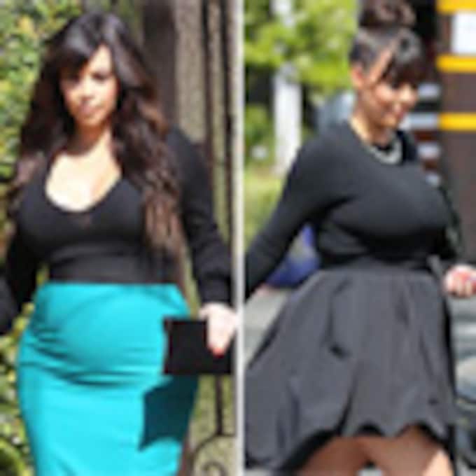Kim Kardashian 'lucha' por encontrar ropa de premamá, pero no lo consigue