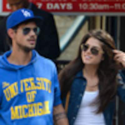 Taylor Lautner, de paseo con su nueva novia por Nueva York