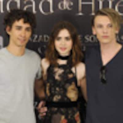 Lily Collins levanta pasiones en el estreno en Madrid la saga 'Cazadores de sombras'