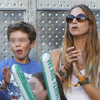 Martina Klein y su hijo apoyan a Álex Corretja como capitán de la Copa Davis