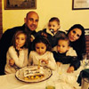 Pepe Reina muestra a su familia al completo en el cumpleaños de su esposa
